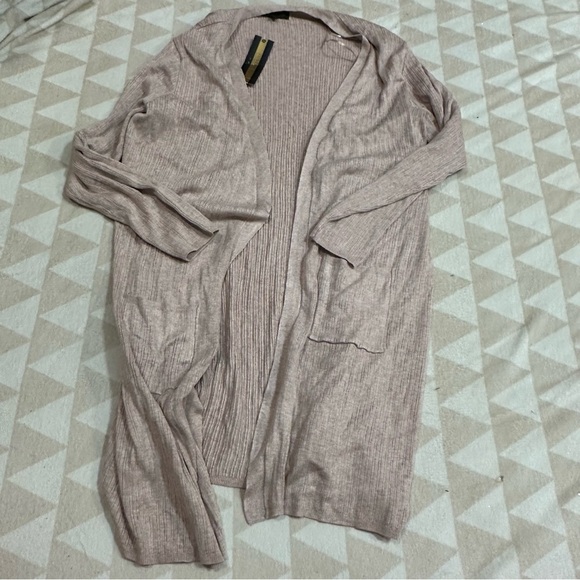 Joseph a Cardigan Mocha Heather - Picture 3 of 4